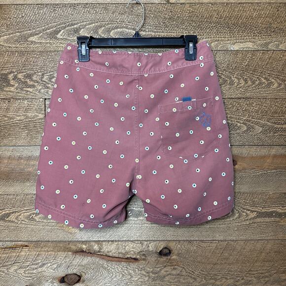 Zanerobe Polka Dot Board Shorts Flat Front Pull-On Size 29 - Picture 3 of 7